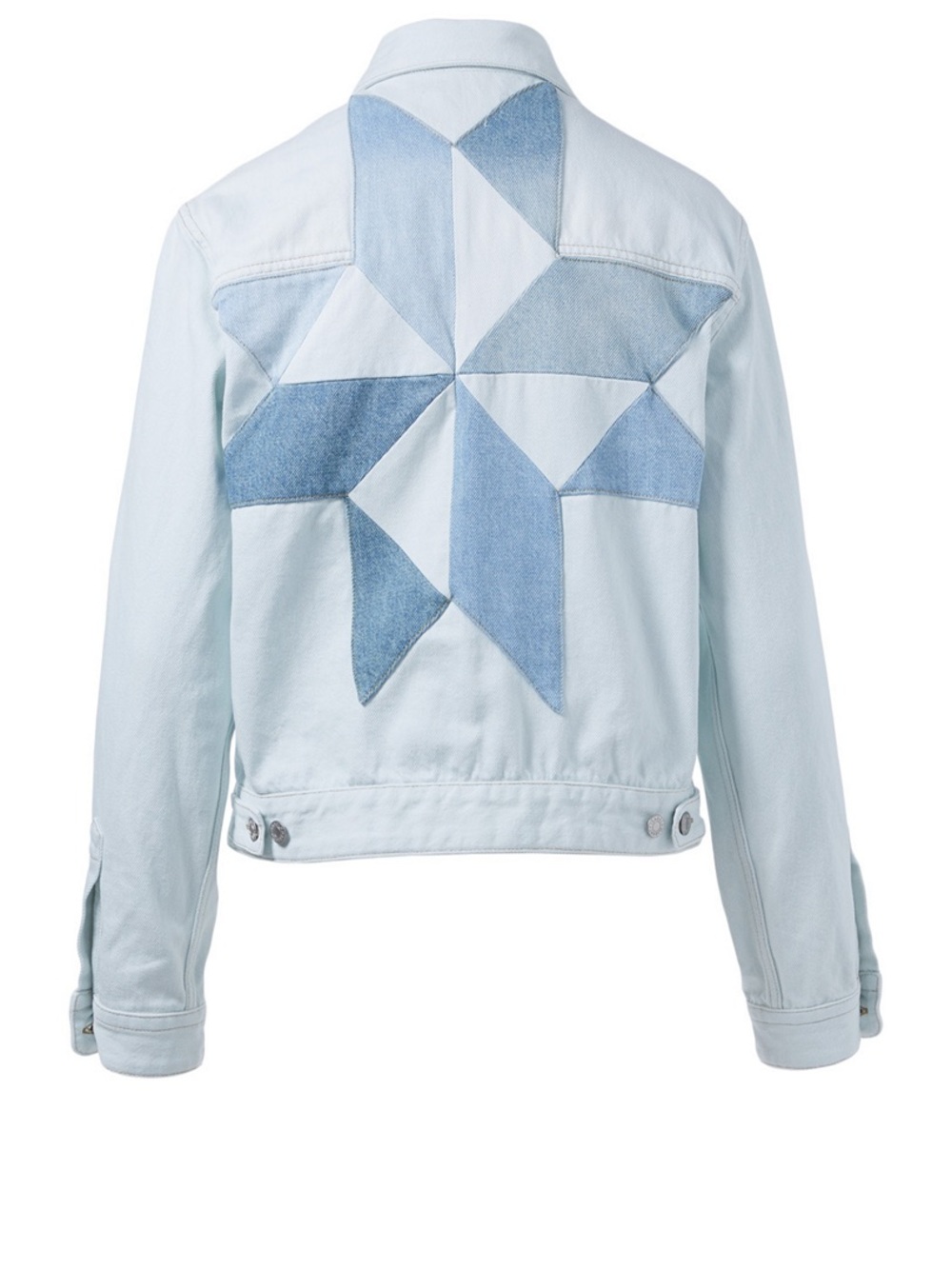 Isabel Marant Lindya Patchwork Denim Jacket